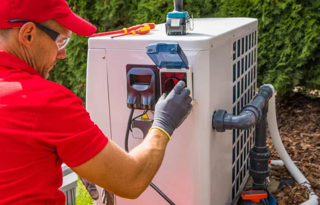 Checking electrical connections safely for fast and dependable same day ac repair katy tx.
