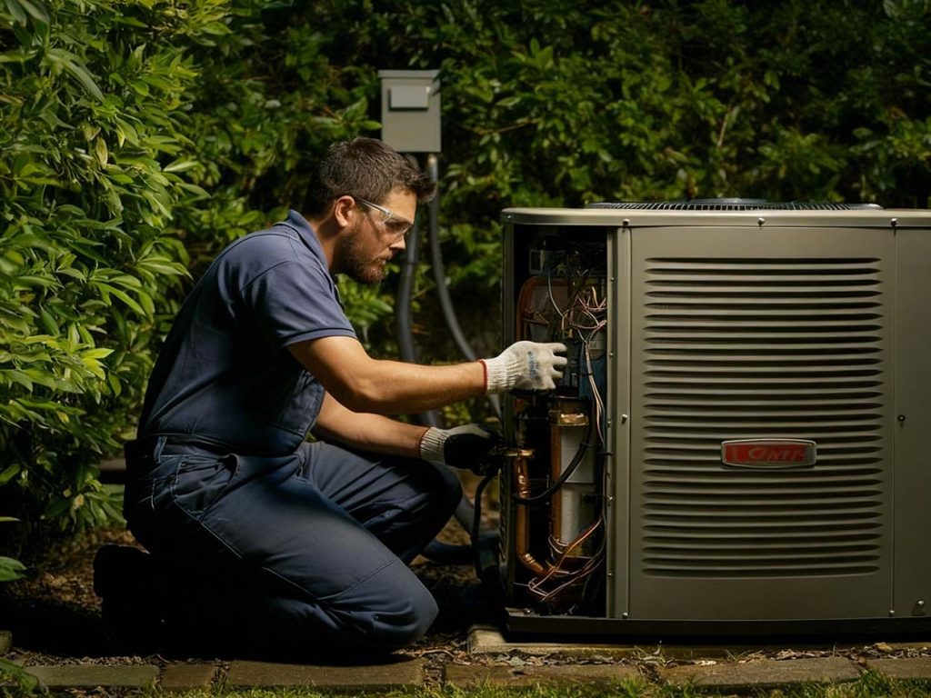 Best Katy AC unit maintenance includes inspecting and repairing electrical systems.
